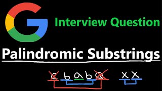 Palindromic Substrings  Leetcode 647  Python [upl. by Haye]