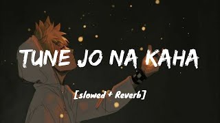 Tune Jo Na Kaha Lyrics  I Slowed amp Reverb I LOFI I [upl. by Tamarah]