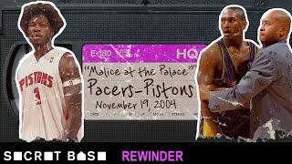 The infamous quotMalice at the Palacequot fight needs a deep rewind  2004 PacersPistons [upl. by Giverin]