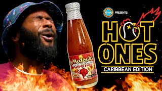 Hot Ones Caribbean S1  Matouks Trinidad Scorpion Compilation [upl. by Olia]