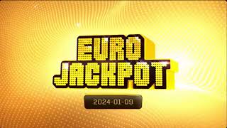 Losowanie Eurojackpot z 9 stycznia 2024  Wyniki Eurojackpot [upl. by Elladine]