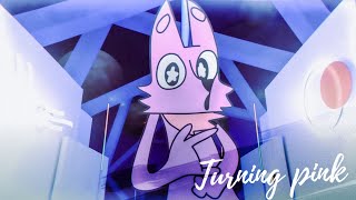 Turning Pink  Mixed Media Animation Meme [upl. by Naitsabas]