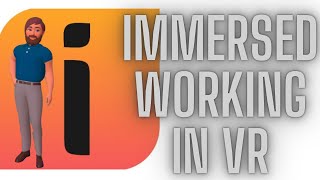 Working in VR Using Immersed [upl. by Acirederf673]