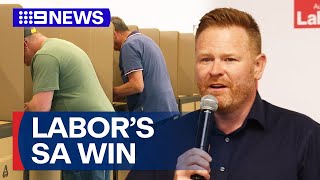 Labor wins byelection in South Australia  9 News Australia [upl. by Waiter892]