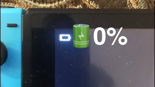 How To Fix Black Screen With Low Battery Charging Symbol On Nintendo Switch [upl. by Yllas]