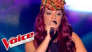 Clean Bandit feat Jess Glynne – Rather Be  Annabelle  The Voice France 2015  Blind Audition [upl. by Aruasi]