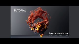 Cinema 4D Tutorial Create a Particle Simulation using XParticles RedShift Octane Render [upl. by Algy]