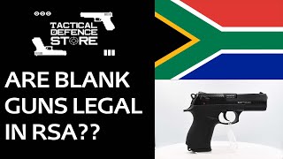 Blank Guns Legality in RSA [upl. by Gnuy]