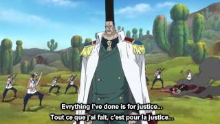 One Piece 543  Jinbei vs Rear Admiral Strawberry English subbed HD [upl. by Asiaj]