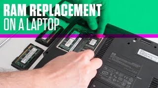 Replace the RAM on a Compaq Presario 2500 Laptop [upl. by Junieta]