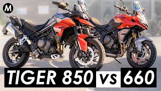 Triumph Tiger 850 Sport vs Tiger Sport 660 Which Should You Buy [upl. by Aneekas]