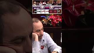 Big Gamble Straight Flush Draw vs Set [upl. by Oribel]