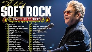 Elton John Lionel Richie Bee Gees Phil Collins Rod Stewart 📀 Best Soft Rock Songs 70s 80s 90s [upl. by Kimmi945]