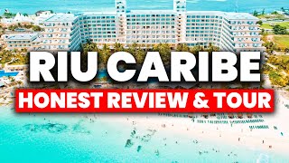 Hotel Riu Caribe Cancun All Inclusive Resort  HONEST Review amp Full Tour [upl. by Anneis]