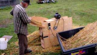 Small Scale Grain Threshing Machine 1  3 [upl. by Legge786]