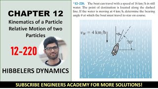 12220 Relative Motion of Two Particles  Dynamics Hibbeler 14th edition  Engineers Academy [upl. by Eberhard]