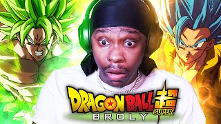 GOGETA VS BROLY  Dragon Ball Super Broly  Movie Reaction [upl. by Edison]