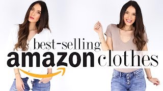 10 BESTSELLING Amazon Clothes You NEED Everything Under 25 [upl. by Eleira]