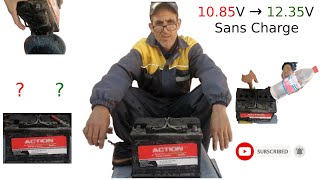 Ne change pas la batterie avant de voire Car Battery Repair  How to repair dead dry battery AtHome [upl. by Crean88]