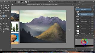 Krita 35 Exporting for PRINT and SCREEN [upl. by Nerwal]