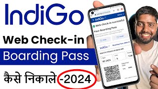 indigo web check in domestic online  How to do Web Check in indigo  indigo boarding pass online [upl. by Yuille]