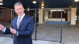 Tenn Gov Bill Lee talks COVID19 vaccines inperson education [upl. by Arhsub137]