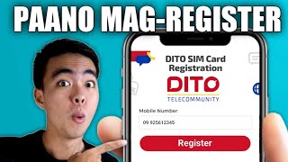 How to Register DITO SIM Card Full Guide [upl. by Hadria808]