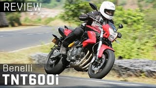 DSK Benelli TNT 600i  Review  ZigWheels [upl. by Ahsekin]