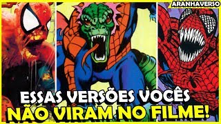 VERSÕES DO HOMEMARANHA QUE VOCÊ NÃO VIU NO ARANHAVERSO [upl. by Ophelie]