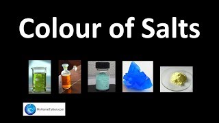 Colour of Salts  Acid Base and Salt [upl. by Martita]