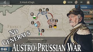 AustroPrussian War 1 Attack Of Eagle NO GENERALS European War 61914 [upl. by Marchelle460]