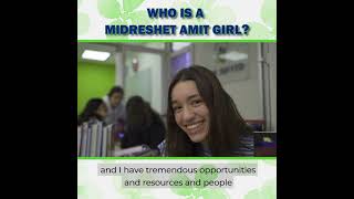 Who is a Midreshet AMIT Girl [upl. by Einnil]