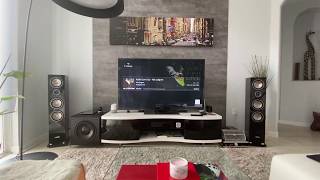 Yaqin MC100C and Pioneer SC LX901  Tube Amplifier and Surround Receiver equals AWESOME sound [upl. by Enilec]