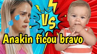 FILHO DO LUCCAS NETO NERVOSO COM A JESSI [upl. by Kcirej]