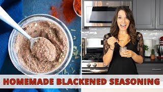 Homemade Blackened Seasoning Recipe  Quick amp Easy [upl. by Aivatal]