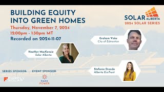 Building Equity into Green Homes [upl. by Annaul]