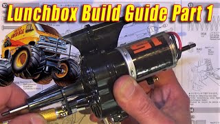 Tamiya Lunchbox Build Guide  Tips Part 1  Steps 1 to 12 [upl. by Dickson883]