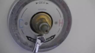 How To Replace Diverter Valve Symmons Temptrol [upl. by Nave]