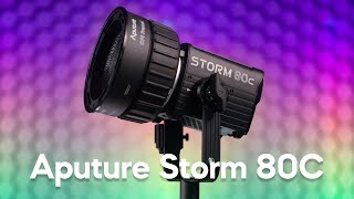 Aputure STORM 80C  CUTEST Colour Light Yet [upl. by Stoll832]