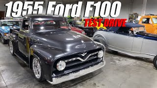 COYOTE POWERED 1955 Ford F100 For Sale Vanguard Motor Sales Drive 1753 [upl. by Anesuza]