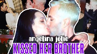 That Time Angelina Jolie Kissed Her BROTHER [upl. by Ardle]