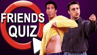 Friends Quiz  How Well Do You Know FRIENDS [upl. by Adriell]