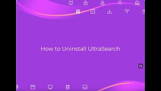 How to uninstall UltraSearch from Windows completely [upl. by Hedvig390]