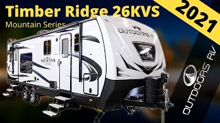 4Season and OffRoad Capable Cabin on Wheels 2021 Timber Ridge 26KVS Mountain Series  Outdoors RV [upl. by Vivi124]