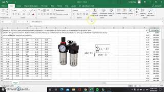 Cálculo de Incertidumbre Tipo A con Excel [upl. by Sage408]