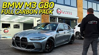 BMW M3 G80  The Full Carbon Pack [upl. by Ajam]