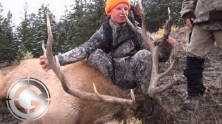 Ians First Wyoming Elk at 537 Yards  Long Range Hunting [upl. by Loar]