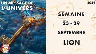 LION HOROSCOPE SEMAINE DU 23 AU 29 SEPTEMBRE 2024 [upl. by Morita]