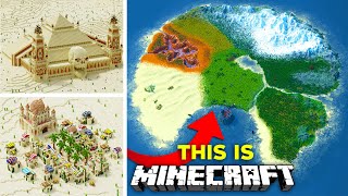 Transforming ALL of Minecraft  The ULTIMATE Survival World  Part 2 [upl. by Ellennod]