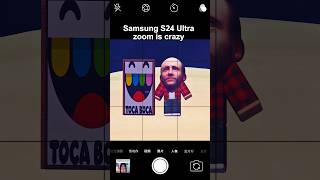 Samsung S24 Ultra zoom is crazy roblox hamsterinroblox shorts [upl. by Kirsteni]